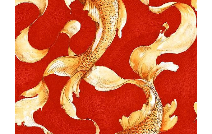 Американские обои Seabrook, коллекция Koi, артикул AI40601