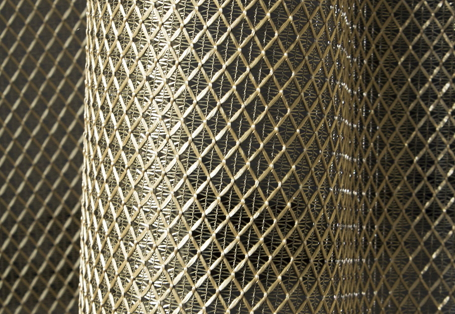 Ткань Creation Baumann Glare And Heat Alu net/104