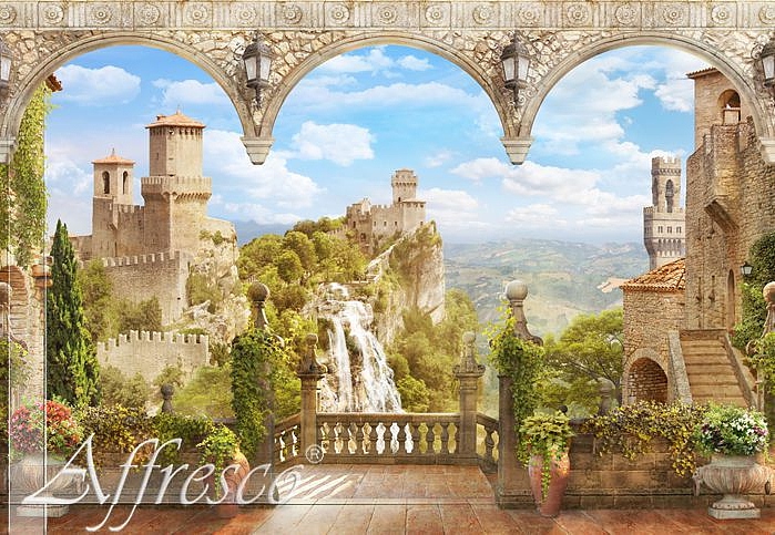 Панно и фотообои Affresco Modern Series ms595