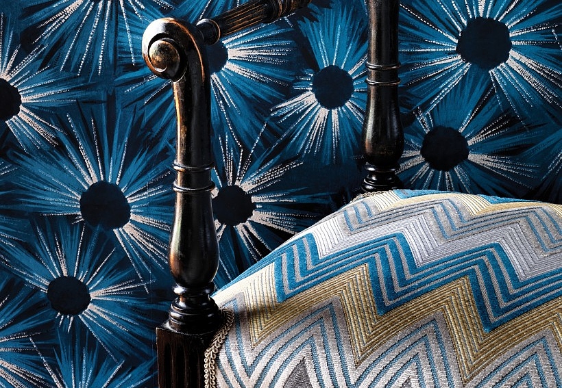 Обои Nina Campbell Fontibre Wallpaper NCW4202-01
