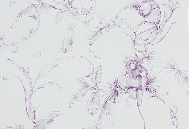 Обои Nina Campbell Fontibre Wallpaper NCW4205-01
