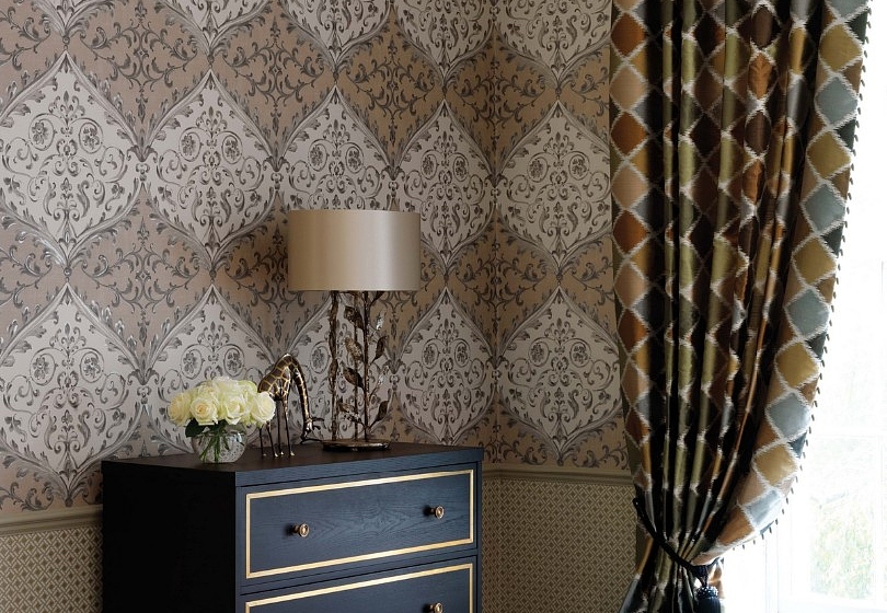 Обои Nina Campbell Rosslyn Wallpapers NCW4156-01