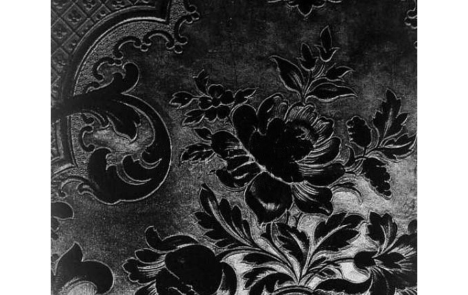 Французские обои Zuber, коллекция Anastasia, артикул 464-NOIR