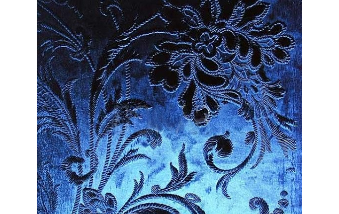 Французские обои Zuber, коллекция Anastasia, артикул 486-BLEU