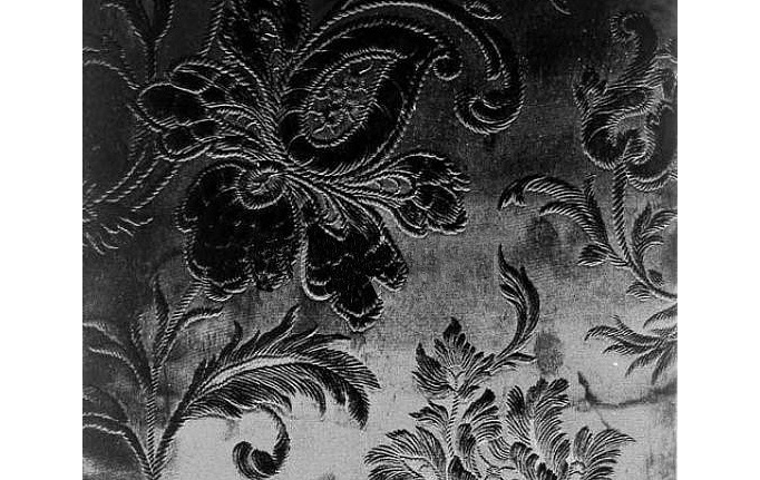Французские обои Zuber, коллекция Anastasia, артикул 486-NOIR