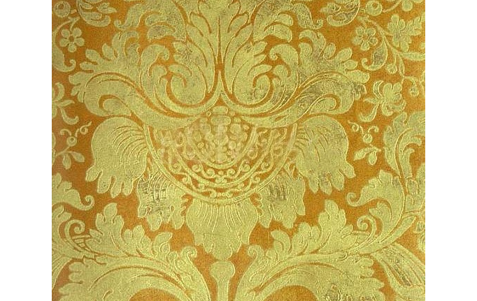 Французские обои Zuber, коллекция Documents XII, артикул 40055A-CARAMEL-ARGENT