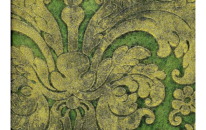 Французские обои Zuber, коллекция Documents XII, артикул 40055A-VERT-OR