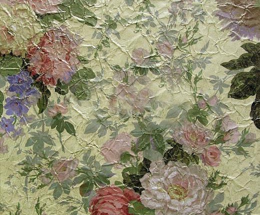 Обои Zuber Roses Anciennes ROSES-ANCIENNES-P-02