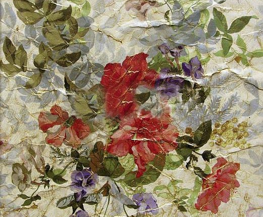 Обои Zuber Roses Anciennes ROSES-ANCIENNES-P-03