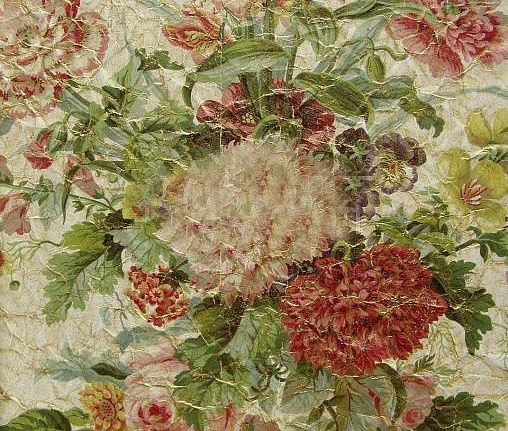 Обои Zuber Roses Anciennes ROSES-ANCIENNES-P-09