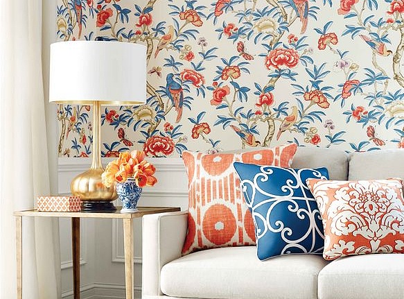 Обои Thibaut Imperial Garden T14228