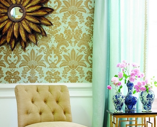 Обои Thibaut Grasscloth Resource II T3629