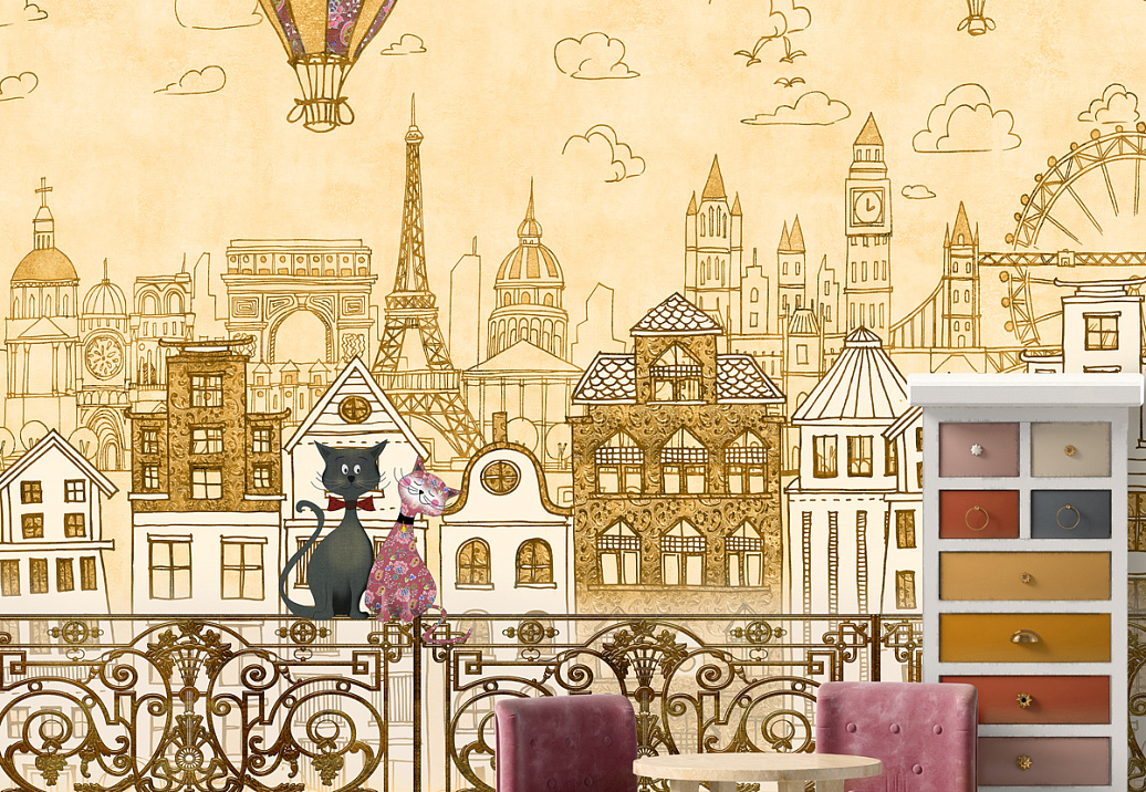 Панно и фотообои Affresco Сказки Affresco SN628-COL1