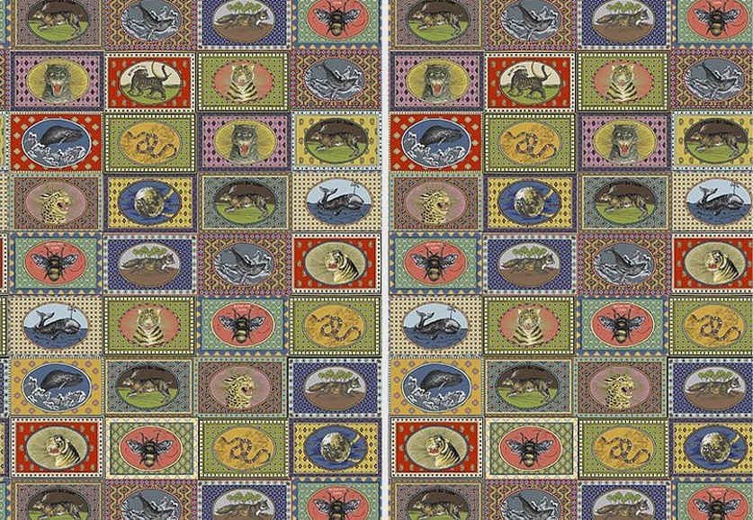 Панно и фотообои Gucci Decor Wallpaper Collection 488660 ZAT01 5480