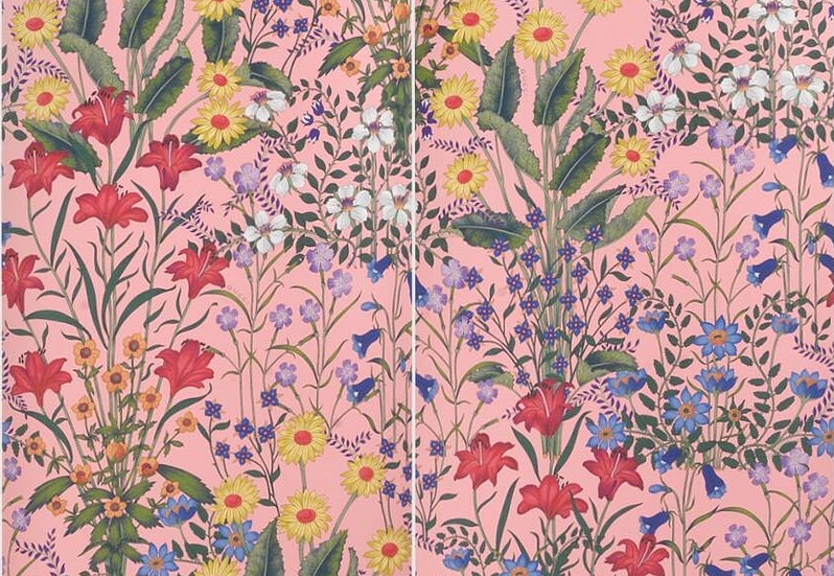Панно и фотообои Gucci Decor Wallpaper Collection 488684 ZAT01 9186