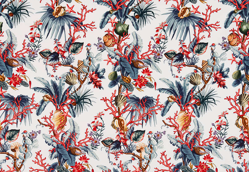 Ткань Braquenie Jardin d`Hiver B7599001