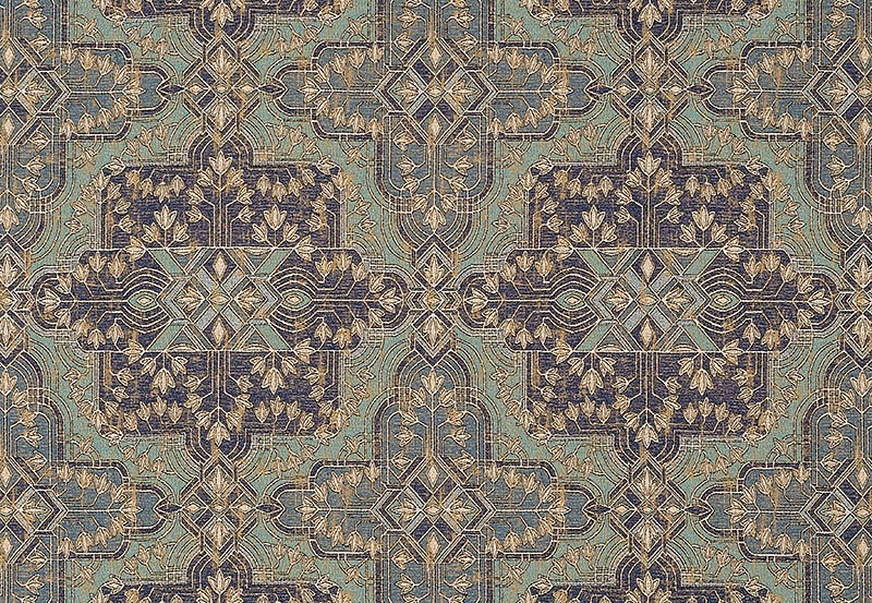 Ткань Mokum Majorelle Majorelle/Teal