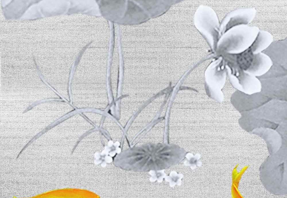 Панно и фотообои Misha China Classic Pond/Silver Powder