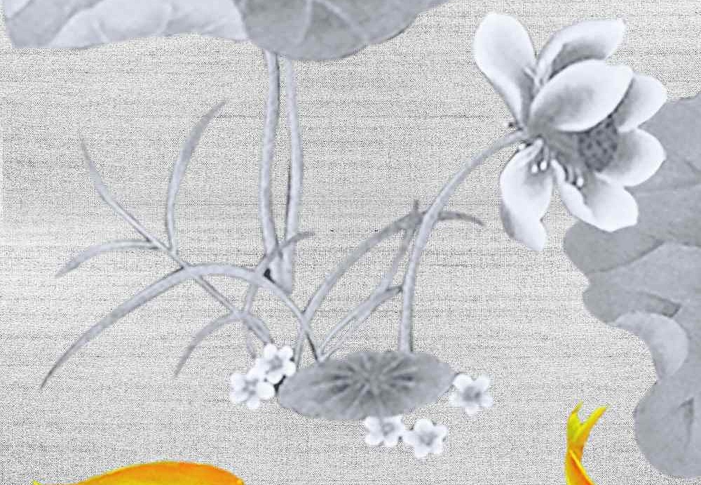 Панно и фотообои Misha China Classic Pond/Silver Powder