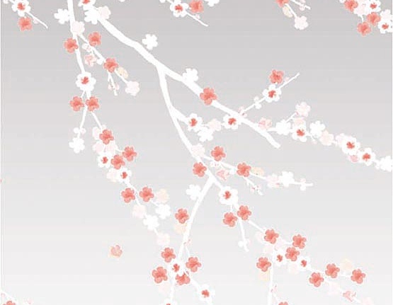 Панно и фотообои Misha Asia Japanese Blossom/Calcite