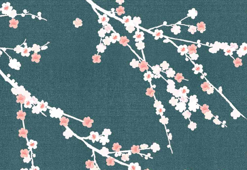 Панно и фотообои Misha Asia Japanese Blossom/Oriental Blue