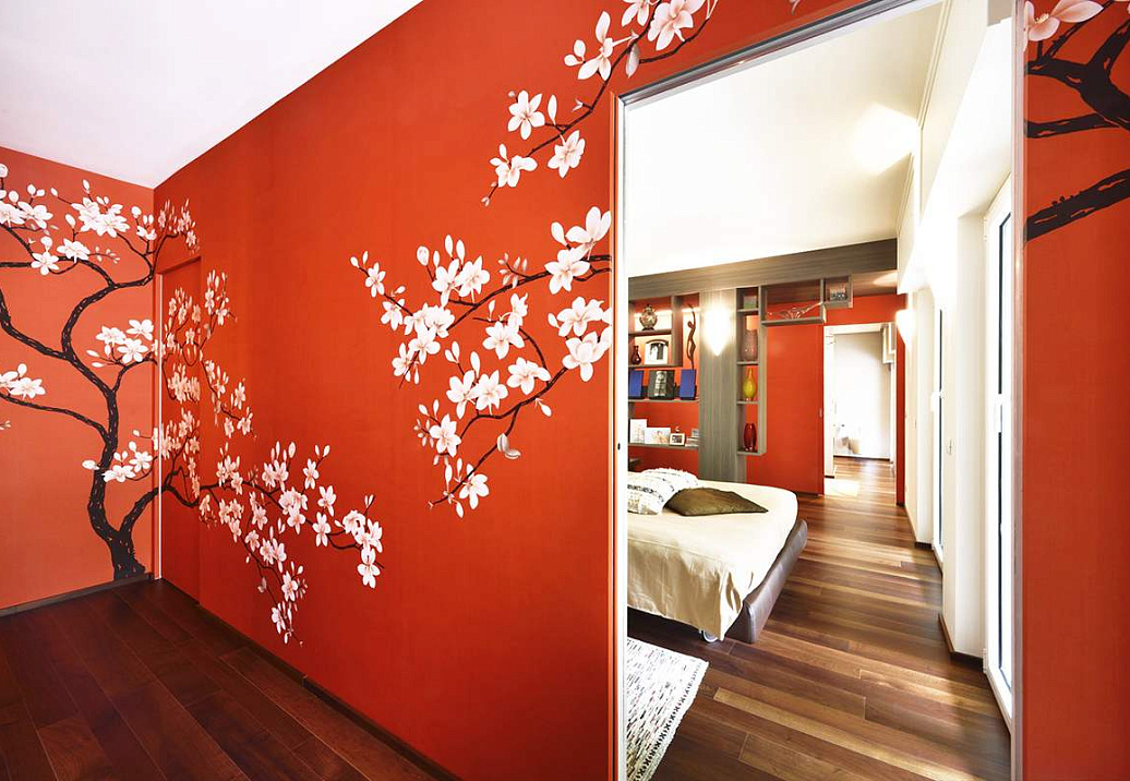 Панно и фотообои Misha Asia Magnolia Tree/Cinabro