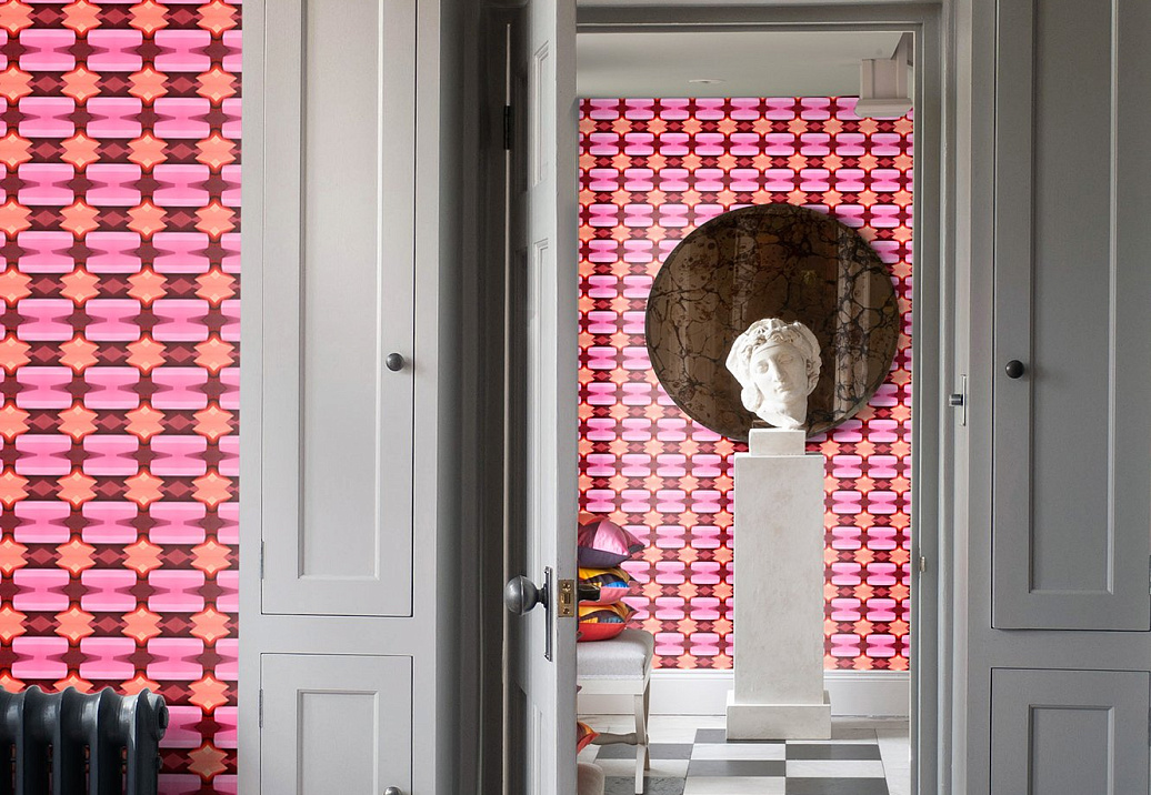 Обои Susi Bellamy Wallpaper Collection Pink Star