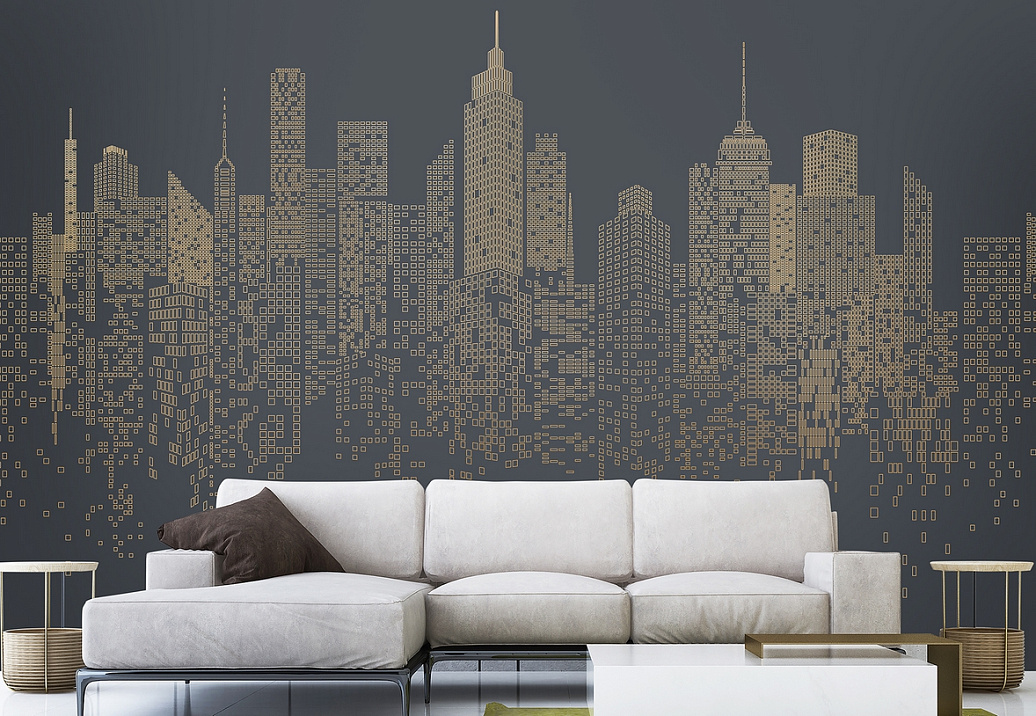 Панно и фотообои Affresco Lines L560
