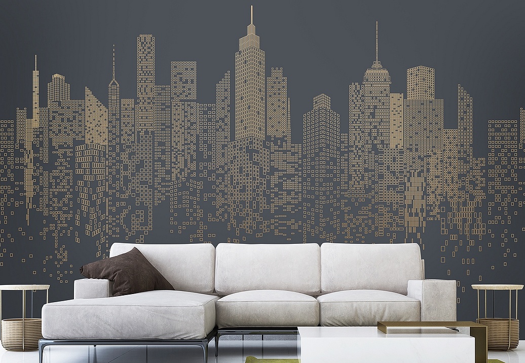 Панно и фотообои Affresco Lines L560