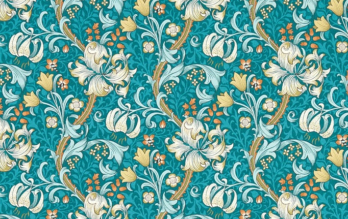 Английские обои Clarke & Clarke, коллекция William Morris Designs, артикул W0174/03