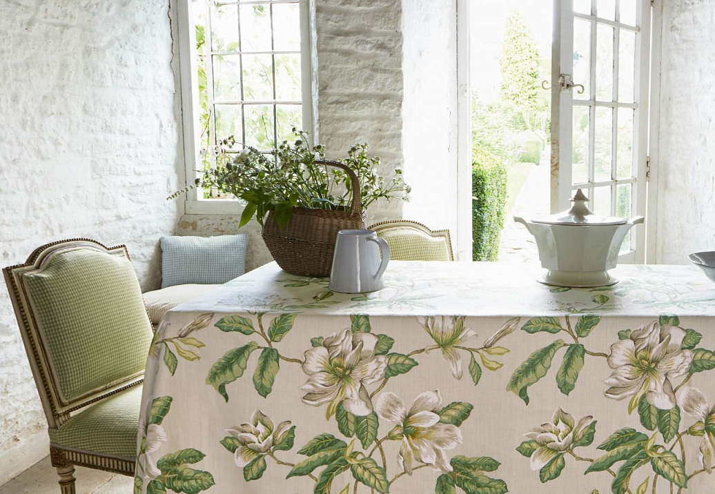 Ткань Colefax and Fowler Lamorna Checks & Stripes F4762-07