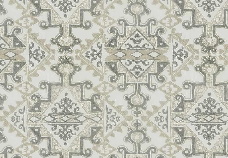 Ткань Fabricut Natural Nuances Vignettes Oyster Feldiance/Natural