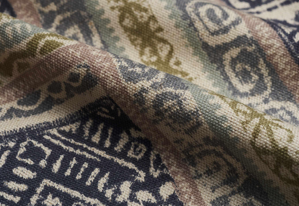 Ткань Fabricut Natural Nuances Vignettes Java Taeda/Linen
