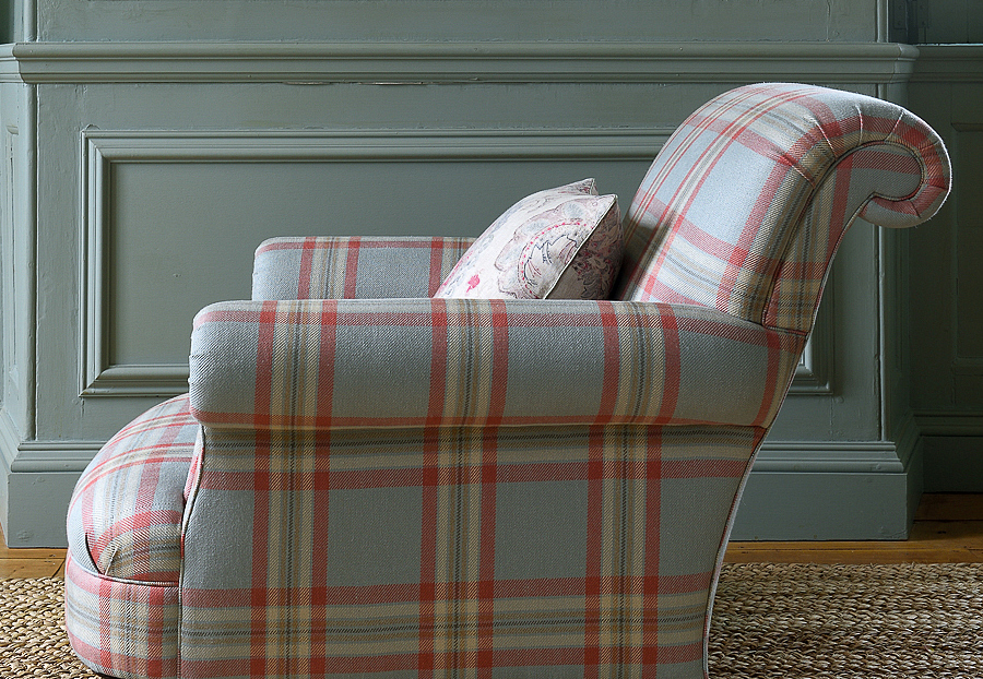 Ткань Colefax and Fowler Edgar Checks & Stripes F4518/03