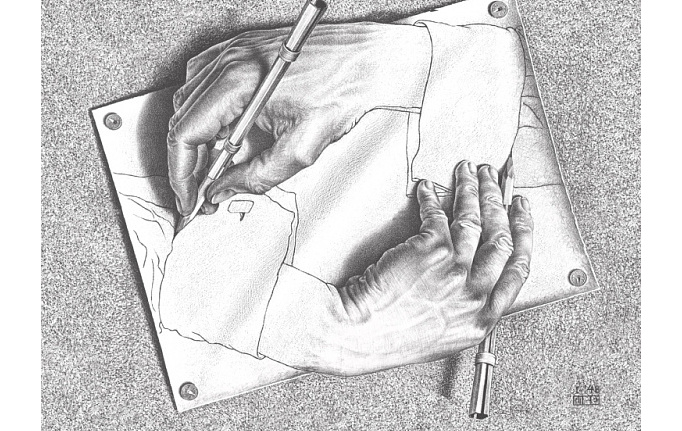 Итальянские панно и фотообои Jannelli & Volpi, коллекция M.C. Escher, артикул 23185