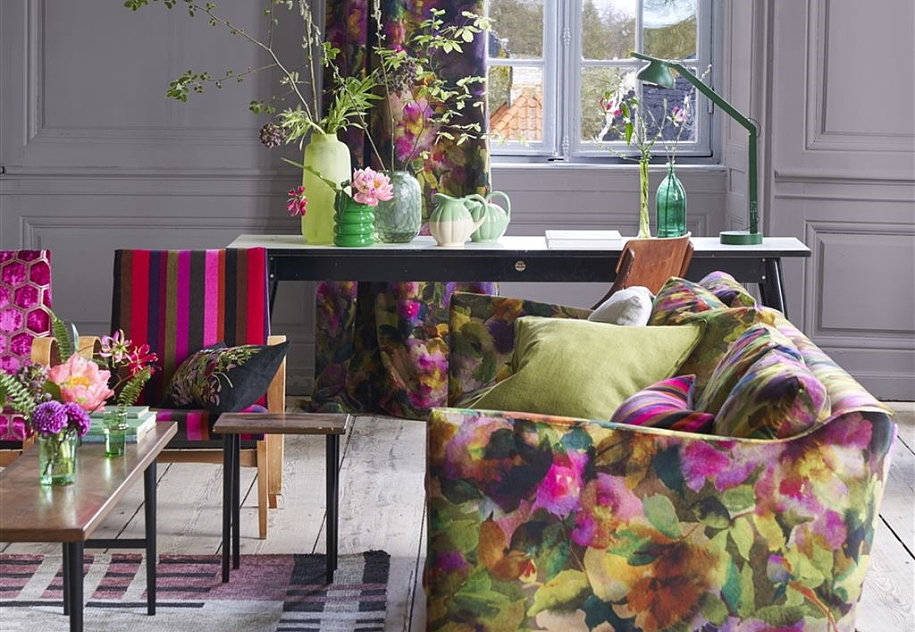 Ткань Designers Guild Jaipur Rose FDG2818/01