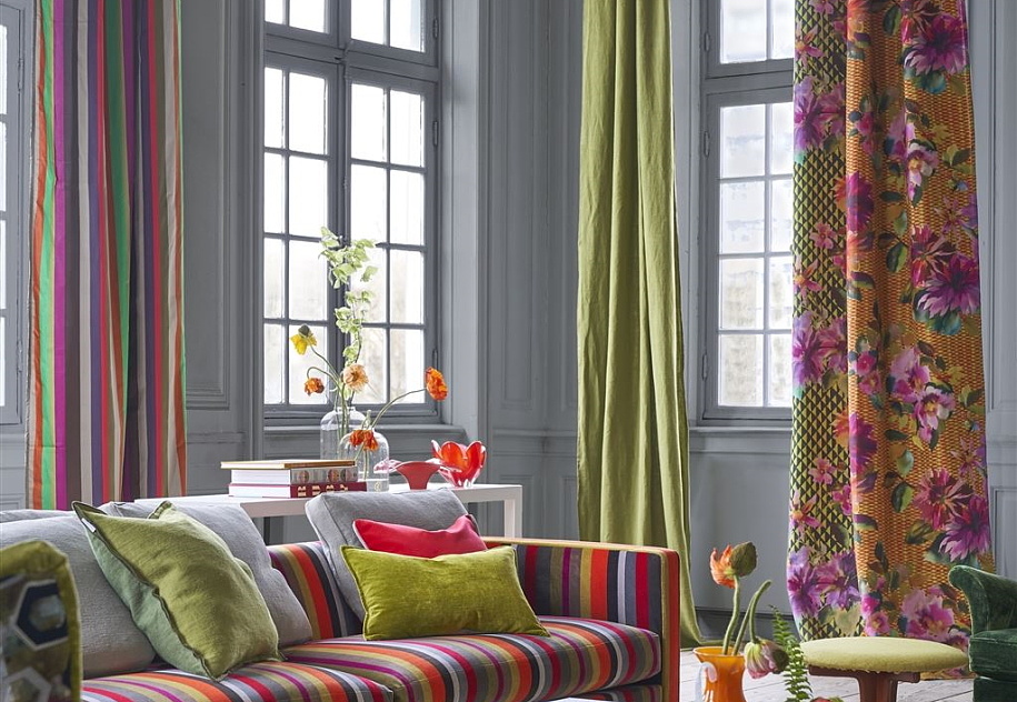 Ткань Designers Guild Jaipur Rose FDG2821/01