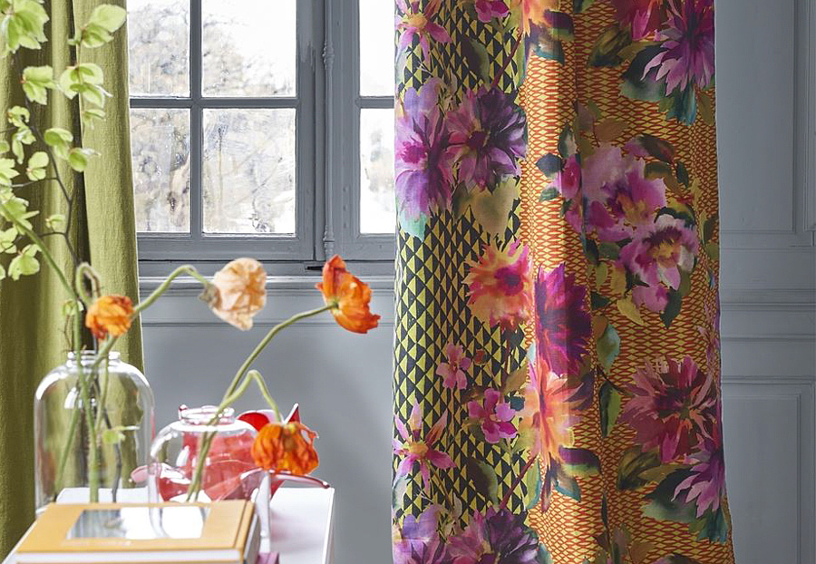 Ткань Designers Guild Jaipur Rose FDG2821/01