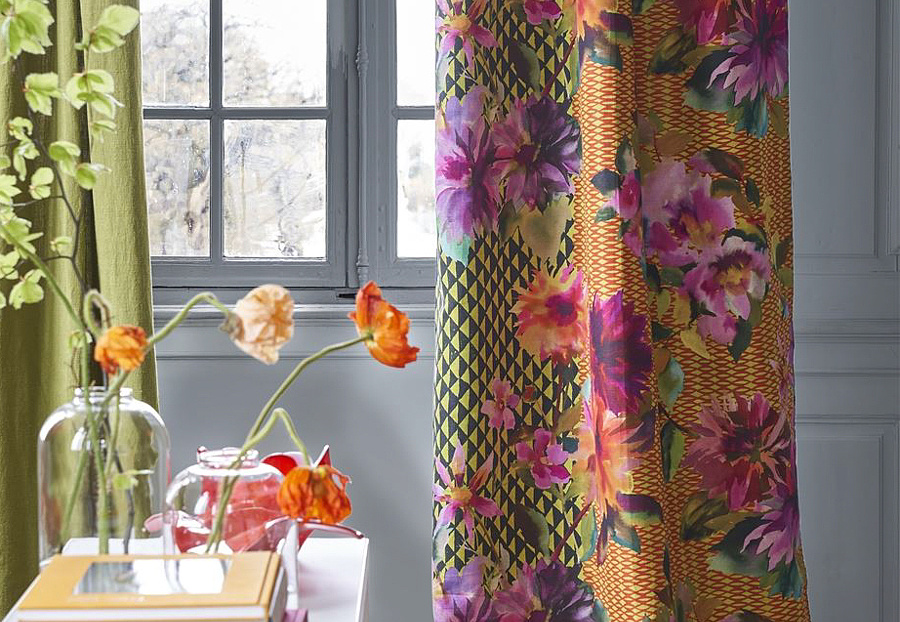 Ткань Designers Guild Jaipur Rose FDG2821/01