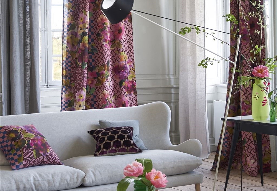 Ткань Designers Guild Jaipur Rose FDG2822/01