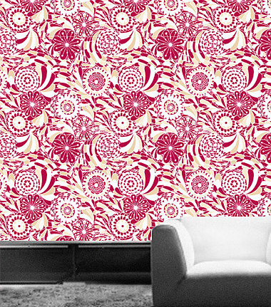 Обои Tres Tintas BCN Wall a porter 2005-2