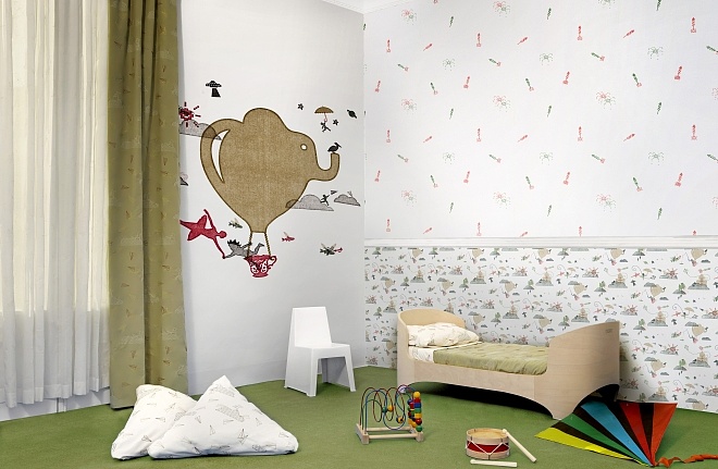 Панно и фотообои Tres Tintas BCN Kids 1002-2
