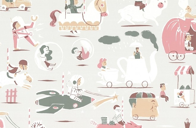 Обои Tres Tintas BCN Kids 2020-2