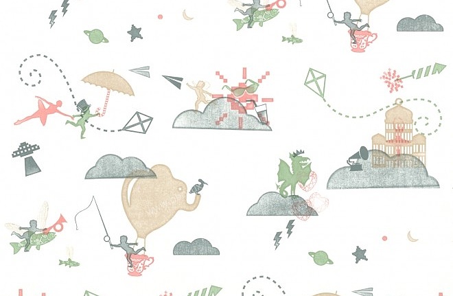 Обои Tres Tintas BCN Kids 2021-1