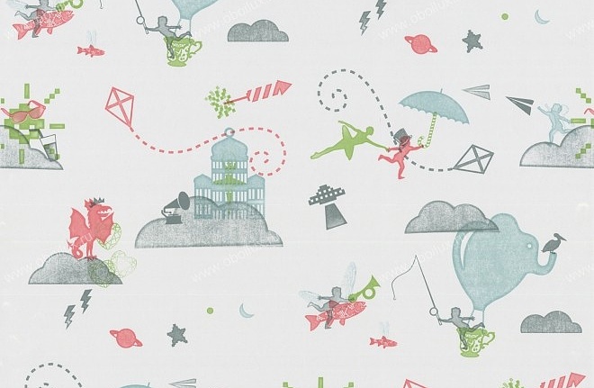 Обои Tres Tintas BCN Kids 2021-4