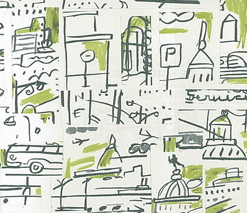 Обои Tres Tintas BCN 9 selvas de Mariscal 1998-1