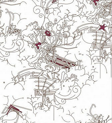 Обои Tres Tintas BCN All city papers 1980-1