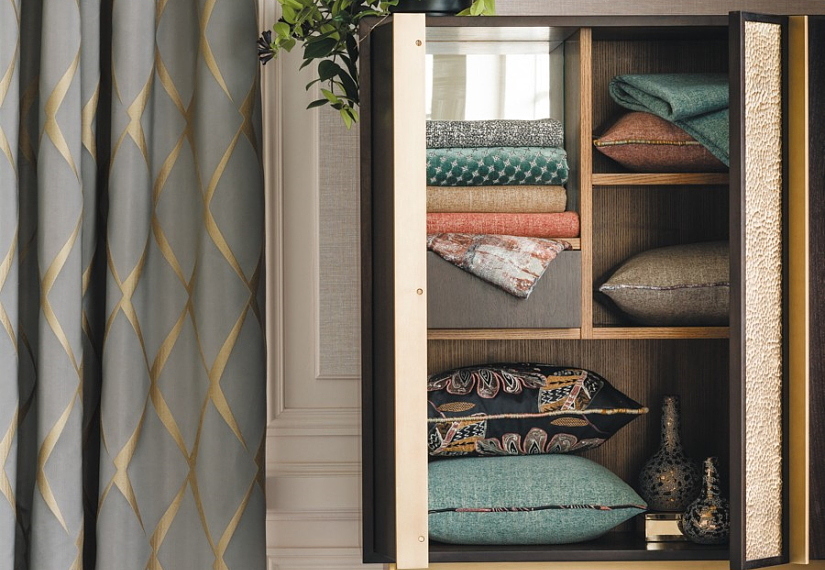 Ткань Casamance Costa Verde 40880380