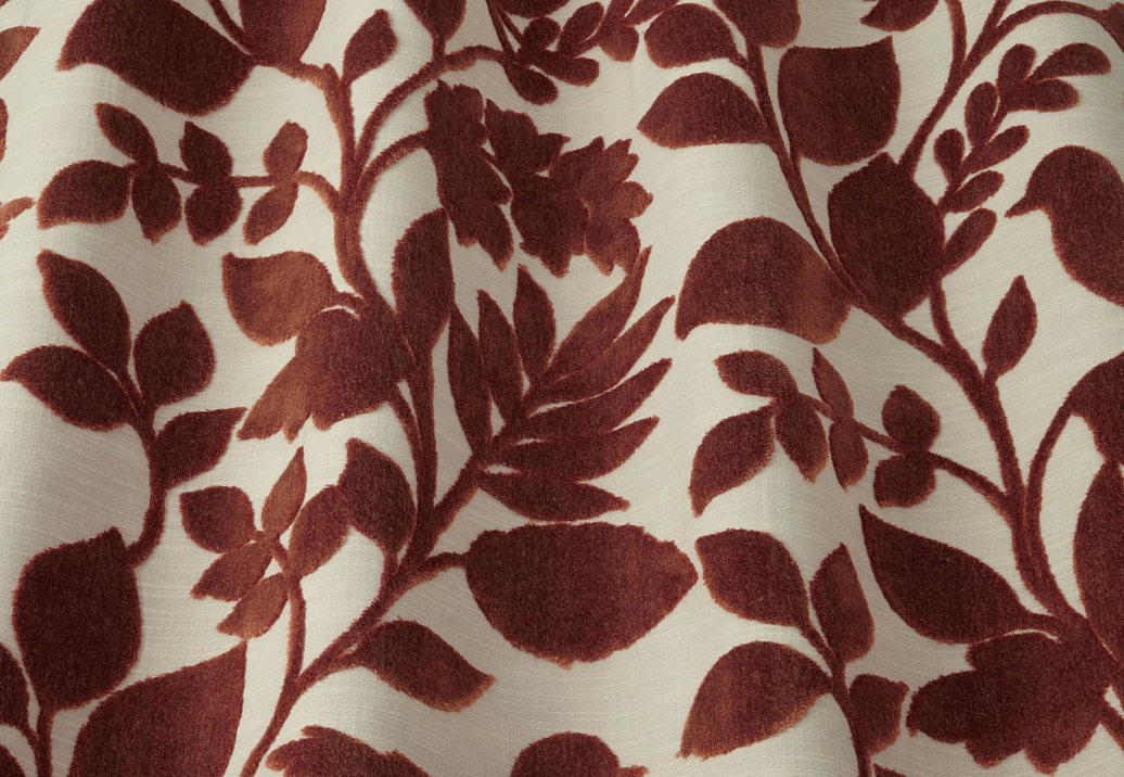 Ткань ILIV Forever Spring OrchardBirds/Coral