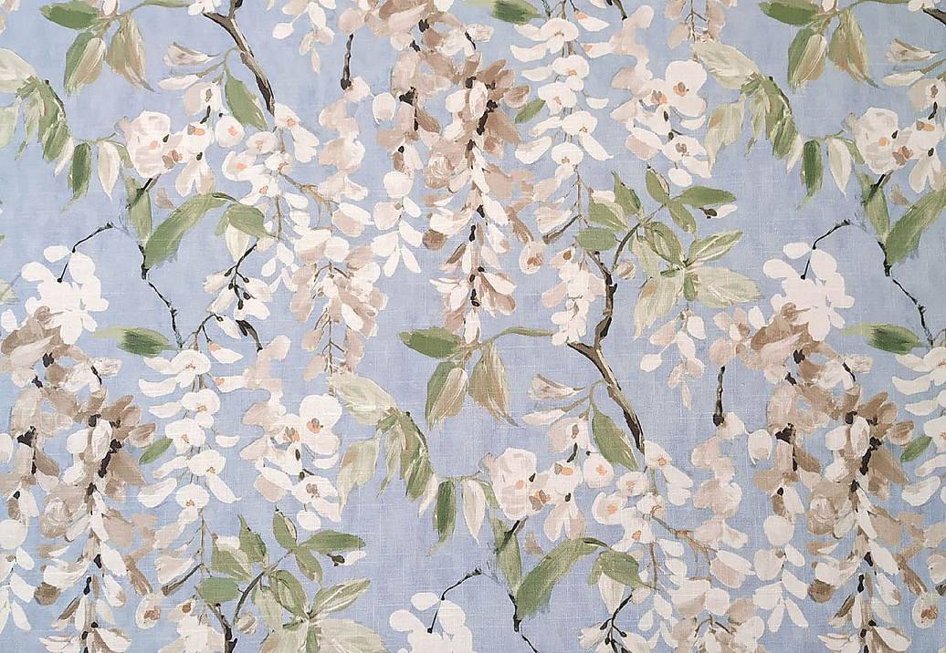 Ткань Dana Panorama Wisteria Wisteria/Powder